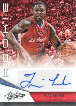 2012-13 Panini Absolute #202 Travis Leslie Front