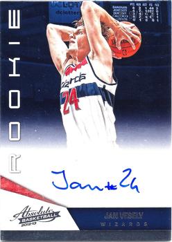 2012-13 Panini Absolute #243 Jan Vesely Front