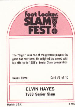 1991 Foot Locker Slam Fest #3 Elvin Hayes Back