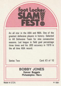 1991 Foot Locker Slam Fest #3 Bobby Jones Back