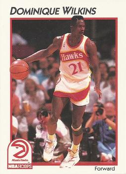 1991-92 Hoops McDonald's #1 Dominique Wilkins Front