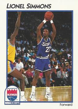 1991-92 Hoops McDonald's #38 Lionel Simmons Front