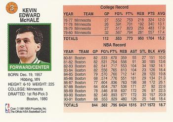 1991-92 Hoops McDonald's #3 Kevin McHale Back