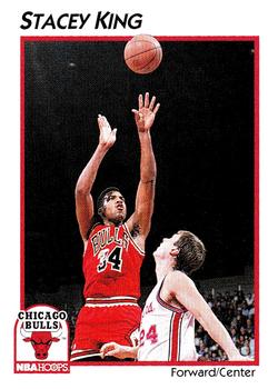 1991-92 Hoops McDonald's #67 Stacey King Front