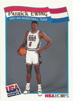1991-92 Hoops McDonald's #53 Patrick Ewing Front