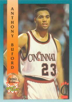 1992 Front Row Draft Picks #13 Anthony Buford Front