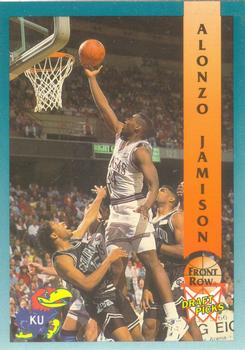 1992 Front Row Draft Picks #32 Alonzo Jamison Front