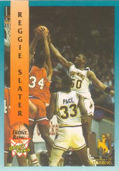 1992 Front Row Draft Picks #61 Reggie Slater Front