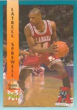 1992 Front Row Draft Picks #64 Latrell Sprewell Front