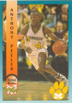 1992 Front Row Draft Picks #87 Anthony Peeler Front