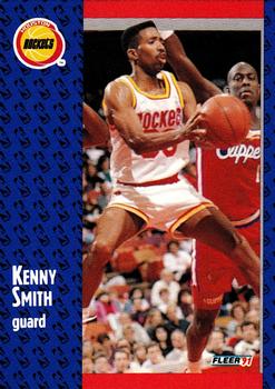 1991-92 Fleer Tony's Pizza #S-47 Kenny Smith Front