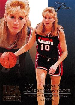 1994 Flair USA #115 Nancy Lieberman-Cline Front