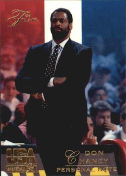 1994 Flair USA #2 Don Chaney Front