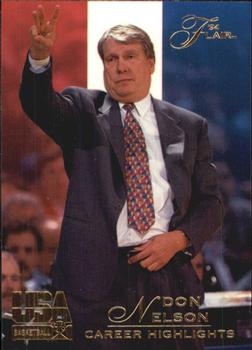 1994 Flair USA #7 Don Nelson Front
