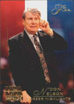 1994 Flair USA #8 Don Nelson Front