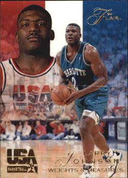 1994 Flair USA #38 Larry Johnson Front