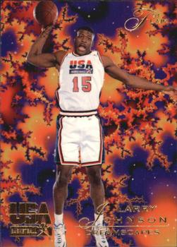 1994 Flair USA #40 Larry Johnson Front