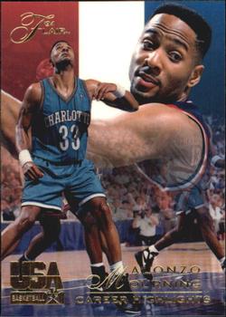 1994 Flair USA #66 Alonzo Mourning Front