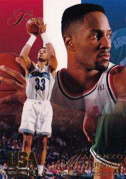 1994 Flair USA #67 Alonzo Mourning Front