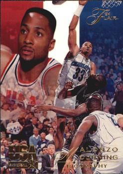 1994 Flair USA #68 Alonzo Mourning Front