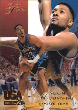 1994 Flair USA #69 Alonzo Mourning Front