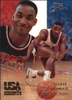 1994 Flair USA #97 Isiah Thomas Front