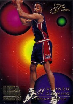 1994 Flair USA #72 Alonzo Mourning Front