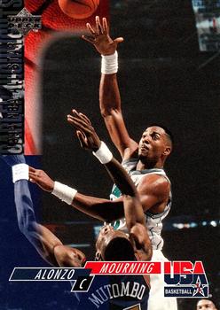 1994 Upper Deck USA #45 Alonzo Mourning Front