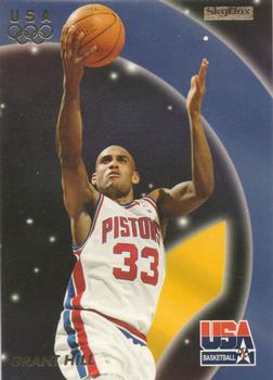 1996 SkyBox USA #12 Grant Hill Front