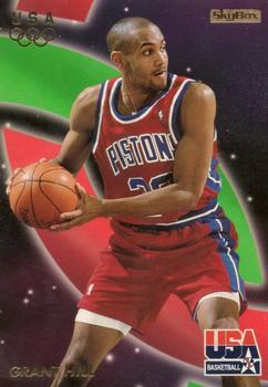 1996 SkyBox USA #32 Grant Hill Front