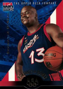 1996 Upper Deck USA #53 Shaquille O'Neal Front