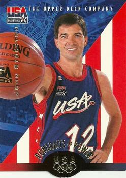 1996 Upper Deck USA #58 John Stockton Front