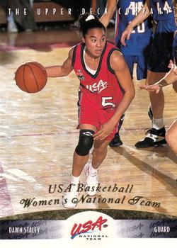 1996 Upper Deck USA #69 Dawn Staley Front