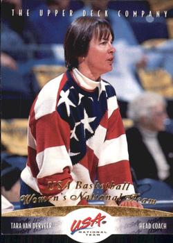 1996 Upper Deck USA #72 Tara VanDerveer Front