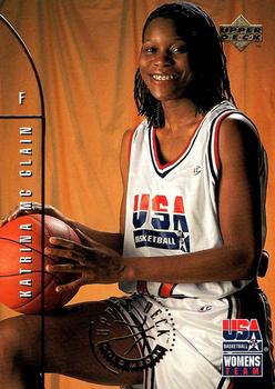 1994 Upper Deck USA - Gold Medal #82 Katrina McClain Front