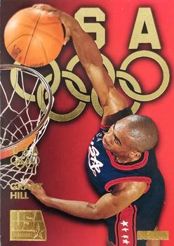 1996 SkyBox USA - Gold #G2 Grant Hill Front