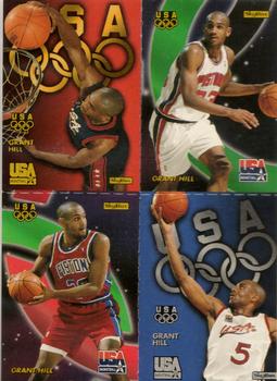 1996 SkyBox USA - Quads #Q2 Grant Hill Front