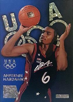 1996 SkyBox USA - Silver Sparkle #S1 Anfernee Hardaway Front