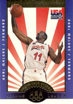 1996 Upper Deck USA - Follow Your Dreams #F3 Karl Malone Front