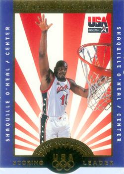 1996 Upper Deck USA - Follow Your Dreams #F5 Shaquille O'Neal Front