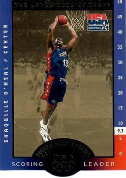 1996 Upper Deck USA - Follow Your Dreams Exchange Gold #FD7 Shaquille O'Neal Front