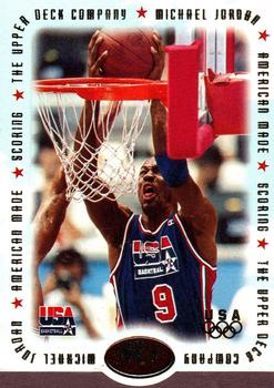 1996 Upper Deck USA - Michael Jordan: American Made #M1 Michael Jordan Front