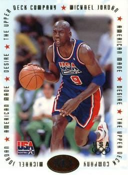 1996 Upper Deck USA - Michael Jordan: American Made #M3 Michael Jordan Front