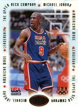 1996 Upper Deck USA - Michael Jordan: American Made #M4 Michael Jordan Front