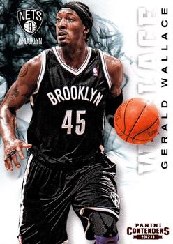 2012-13 Panini Contenders #127 Gerald Wallace Front