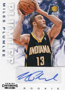 2012-13 Panini Contenders #225 Miles Plumlee Front