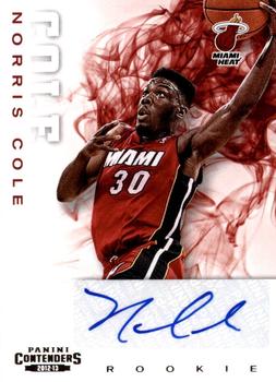 2012-13 Panini Contenders #255 Norris Cole Front