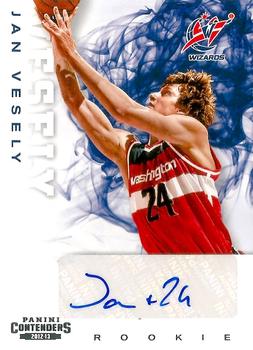 2012-13 Panini Contenders #273 Jan Vesely Front