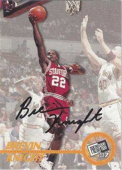 1997 Press Pass - Autographs #NNO Brevin Knight Front