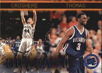 1997 Press Pass - Blue Torquers #42 Austin Croshere / Tim Thomas Front